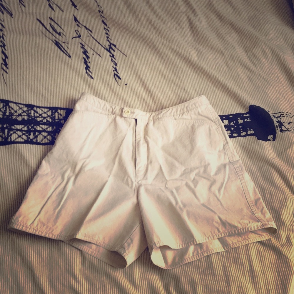 Landsend tan high waisted size 8 shorts